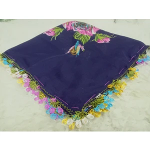 ve Reyhan El Emeği Iğne Oyası Yazma , Fular ,yemeni, Mevlüt Örtüsü ,hediyelik 4 Kenarı Oyalı