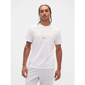 Erkek Beyaz Everyday Soft Gap Logo T-Shirt