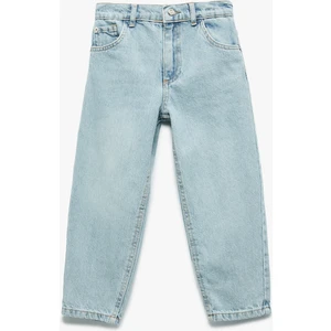 Rahat Kesim Pamuklu Denim Pantolon