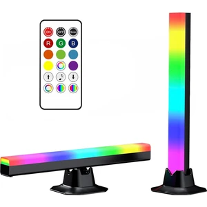 Rgb LED Işık Çubuğu - Ses Sensörlü, Uzaktan Kumandalı, USB Tv ve Oda Aydınlatması