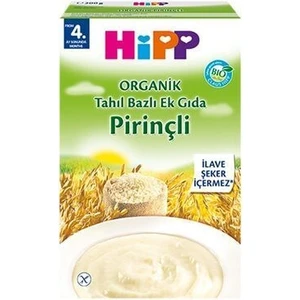 HiPP Organik Pirinçli Kaşık Maması 200 gr 0-6 Ay Tahıllı Yüksek B1 Vitamini İlave Şekersiz Hırvatistan Menşeli