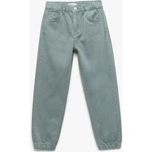 Pamuklu Cep Detaylı Rahat Kalıp Basic Jogger Pantolon