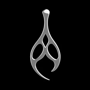 TabiTela 925 Ayar gümüş kolye balina kuyruğu   SM8472