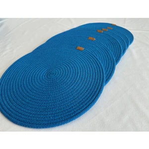 Yuvarlak Supla Mavi 33CM 6lı