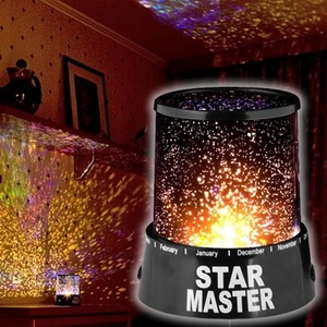 Moda Steps Duvara Işık Yıldız Yansıtan Star Master Gece Lambası