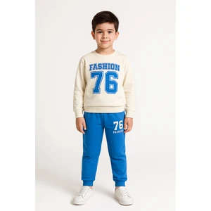 76 Baskı 2 Ip Erkek Çocuk Eşofman Takım