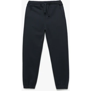 Rahat Lastikli Paça Cepli Basic Jogger Eşofman Altı