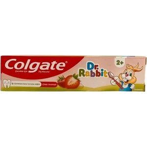 Dr. Rabbit Çocuk Diş Macunu 2+ Çilek Aromalı 50 ml