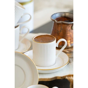 Bulut Altın Yaldız 12 Parça 6 Kişilik Kahve Fincan Takımı