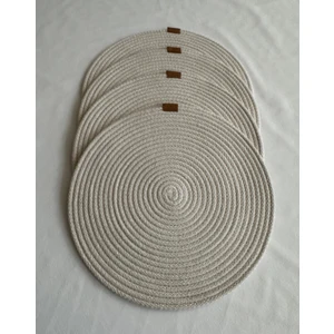 Yuvarlak Supla Beyaz 33CM 4lü