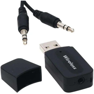 Powermaster PM-15152 Bluetooth Wireless To 3.5mm Jack Audio Ses Mp3 Alıcı (Receiver Çevirici Adaptörü)