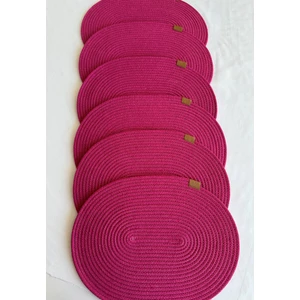 Jüt Supla Oval Fuşya 30X40 6lı