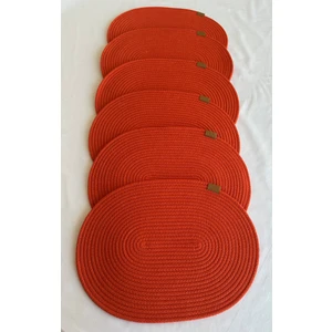 Jüt Supla Oval Turuncu 30X40 6lı