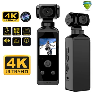 4K Ultra Hd Aksiyon Kamerası – 270° Geniş Açı - Döner Klips - Su Geçirmez Kılıf - Wifi Kamera - Mikrofon - Micro Sd Uyumlu