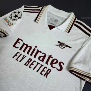 Arsenal 2025/26 Yeni Sezon Isimsiz Deplasman Forması (Beyaz)Dal