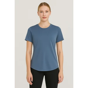 Kadın Sporcu Tişört Nefes Alabilir Hızlı Kuruyan Rahat Kesim Antrenman Üstü,  Kadın T-Shirt