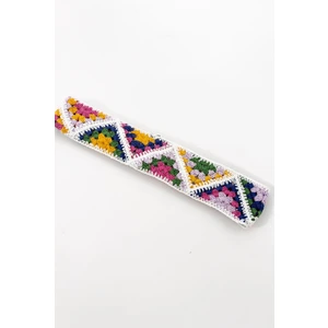 Tığ Örgülü Soft Saç Bandı