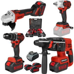 Kömürsüz Motor Akülü 4’lü Set 3 Akülü 5AH.