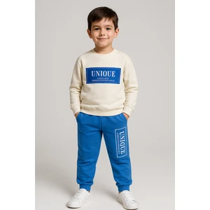 Unıque Baskı 2 Ip Erkek Çocuk Eşofman Takım