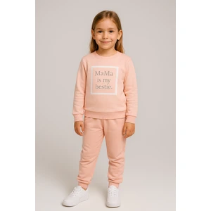 Mama Baskı 2 Ip Kız Çocuk Eşofman Takım