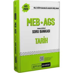 2026 MEB AGS Soru Bankası Tamamı Çözümlü Tarih