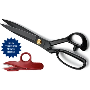 Hedefmakina PIN-1104 Siyah Saplı Somunlu Kumaş Kesim Makası – 10″ (26 Cm) | Pın-10-10"