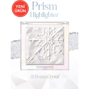 Mikro Inci Tanecikleriyle Yoğun Işıltı Sağlayan Highlighter Clıo Prism Highlighter 03 Frozen Crystal
