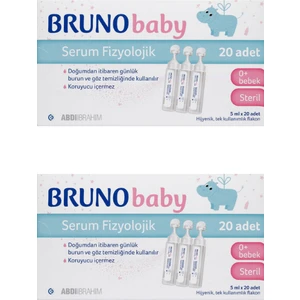 Baby Fizyolojik Damla 5 ml x 20 Flakon (2 Kutu)