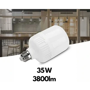 Yüksek Güçlü LED Ampul – E27 Duy, Beyaz Işık