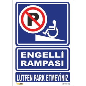Engelli Rampası 25X35 cm Galvaniz Saç 0,4 mm