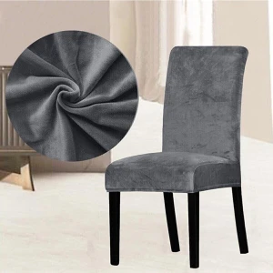 Ipek Kadife Sandalye Kılıfı- Sandalye Örtüsü