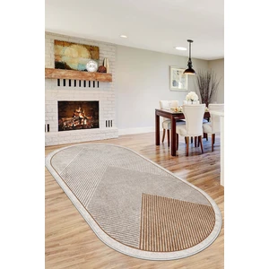 Dijital Baskı Makinede Yıkanabilir Kaymaz Taban Leke Tutmaz Oval Salon Halısı Mutfak Halısı ve Yolluk