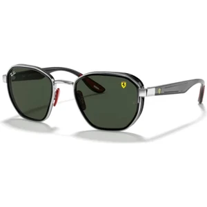 Ray-Ban Scuderia Ferrari 3674M F00771 Silver-Green Güneş Gözlüğü