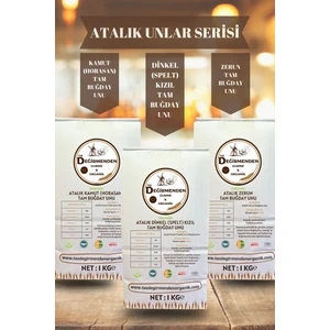 Taş Değirmenden Gurme & Organik Organik Atalık Unlar Seti 2 (Dinkel-Kamut-Zerun)