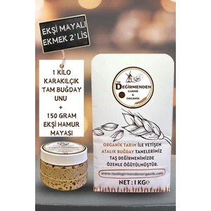 Taş Değirmenden Gurme & Organik Organik Atalık Karakılçık Tam Buğday Unu - Siyez Ekşi Hamur Mayası