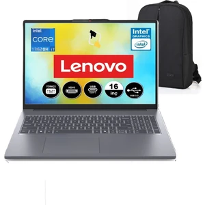 Ideapad Slim 3 16IRH10 Intel Core I7 13620H 16GB 512 SSD Windows 11 Pro 16" Fhd Taşınabilir Bilgisayar 83K2001VTR Csrtech Çanta Hediye