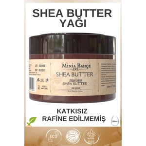 Minia Bahçe Soğuk Sıkım Shea Butter Yağı %100 Doğal & Saf 50 ml