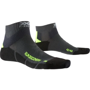 X-bionic X-socks Run Discovery 4.0 Erkek Gri Koşu Çorabı