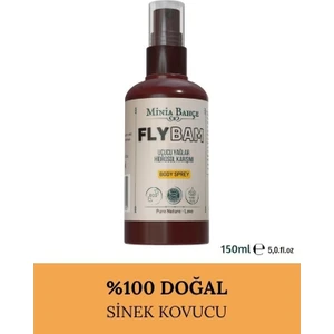 Minia Bahçe Doğal Sivrisinek Kovucu Vücut Spreyi 150 ml