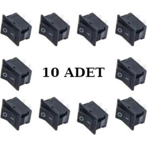 On Off Anahtar 2 Pin 10 Adet
