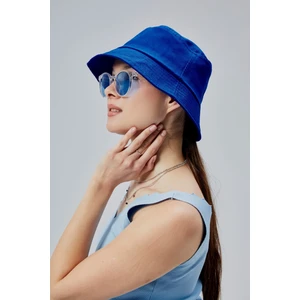 Yazlık Kumaş Kova Şapka, Erkek Kadın Düz Balıkçı Bucket Şapka, Unisex