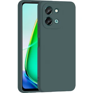 Vivo Y28 Uyumlu Kamera Korumalı (Kadife Iç Yüzey) Renkli Silikon Kılıf