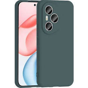 Honor 400 Pro Uyumlu Kamera Korumalı (Kadife Iç Yüzey) Renkli Silikon Kılıf