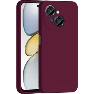 Tecno Spark Go 1 2025 Uyumlu Kamera Korumalı (Kadife Iç Yüzey) Renkli Silikon Kılıf