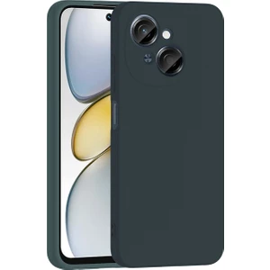 Tecno Spark Go 1 2025 Uyumlu Kamera Korumalı (Kadife Iç Yüzey) Renkli Silikon Kılıf