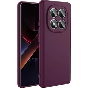 Xiaomi Poco X7 Uyumlu Kamera Korumalı Lansman Kadife Iç Yüzeyli Silikon Kapak