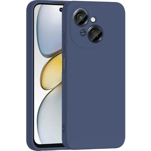 Tecno Spark Go 1 2025 Uyumlu Kamera Korumalı (Kadife Iç Yüzey) Renkli Silikon Kılıf