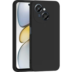 Tecno Spark Go 1 2025 Uyumlu Kamera Korumalı (Kadife Iç Yüzey) Renkli Silikon Kılıf