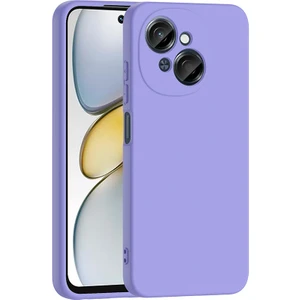 Tecno Spark Go 1 2025 Uyumlu Kamera Korumalı (Kadife Iç Yüzey) Renkli Silikon Kılıf