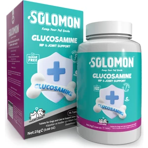 Glucosamine Tablet (Kedi ve Köpekler Için Kemik ve  Kas Destekleyici Takviye 75 Tablet)